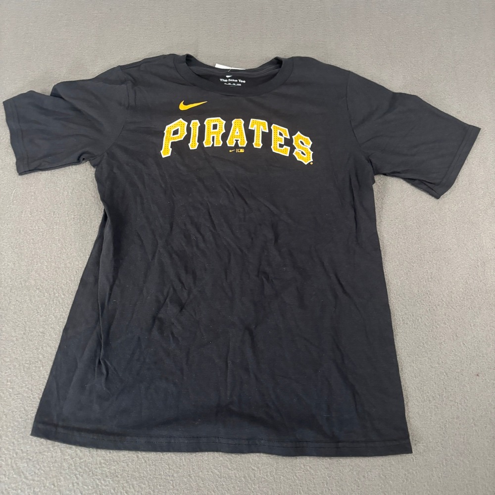 Nike Pittsburgh Pirates McCutchen Shirt Kids Size XL Black 9Z3B7HN00-PITMA